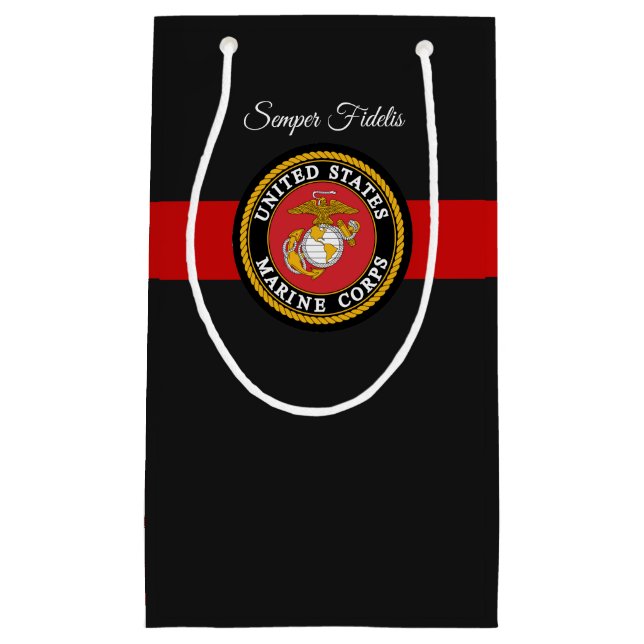 USMC Gift Bags for a Marine Corps Gift - Semper Fi (Front)