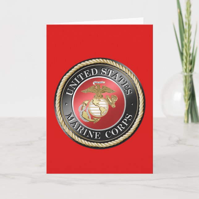 USMC Greeting Card (Front)