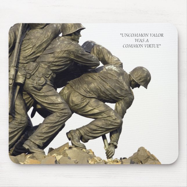 USMC Iwo Jima Memorial Mouse Mat (Front)