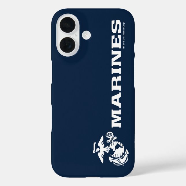 USMC Logo - White Case-Mate iPhone Case (Back)