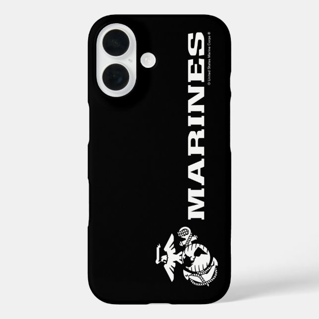 USMC Logo - White Case-Mate iPhone Case (Back)