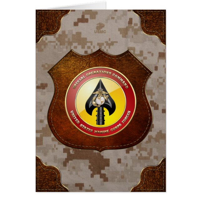 USMC Special Operations Command (MARSOC) [3D] (Front)
