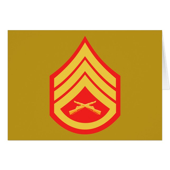 USMC SSgt Staff Sergeant  E-6 (Front Horizontal)