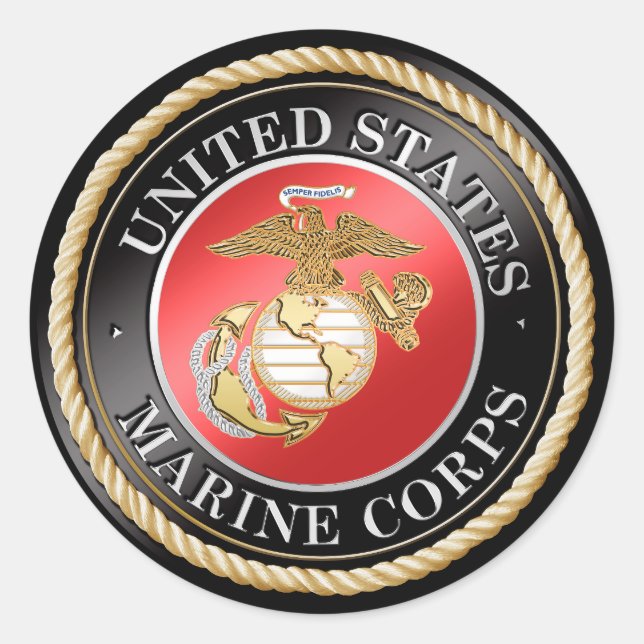 USMC Sticker (Front)
