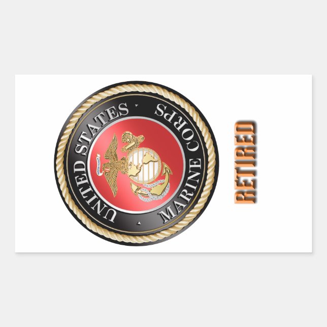 USMC Sticker (Front)