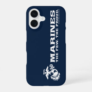 USMC The Few The Proud Logo - White iPhone 16 Case
