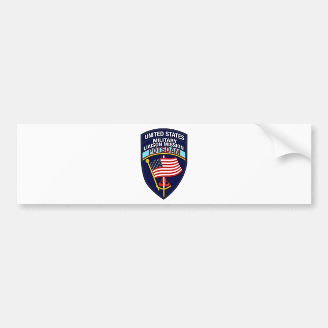 USMLM Insignia Bumper Sticker (Front)