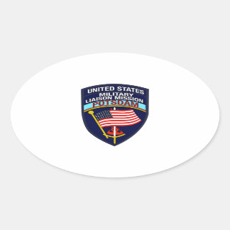 USMLM Insignia Oval Sticker