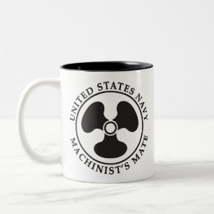 USN Machinist Mate coffee cup