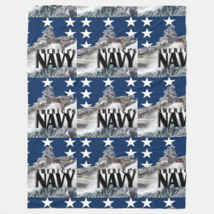 USNAVYFANMERCH, FLEECE BLANKET