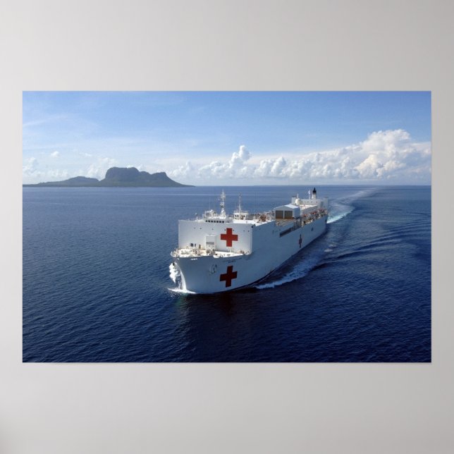 USNS MERCY POSTER (Front)