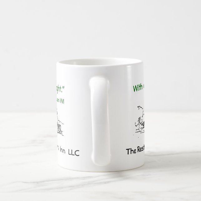 Usonian Inn clean design mug (Handle)