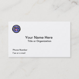 USPHS Commissioned Corps Business Cards