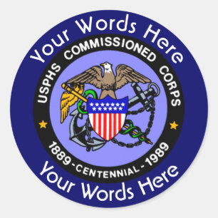 USPHS Commissioned Corps Custom Sticker