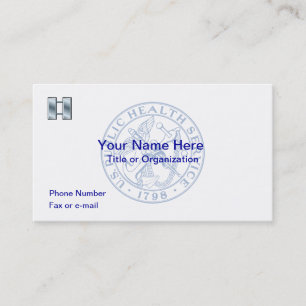 USPHS Lieutenant Business Card