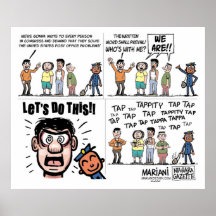 USPS Editorial Cartoon Poster