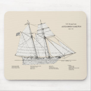 USRC Alexander Hamilton - SBD Mouse Mat