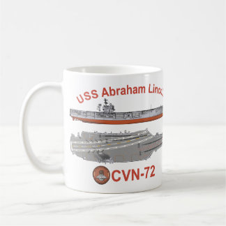 USS Abraham Lincoln CVN-72 Coffee Mug