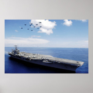 USS Abraham Lincoln (CVN 72) Poster