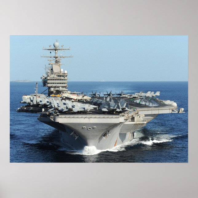 USS Abraham Lincoln (CVN 72) Poster (Front)