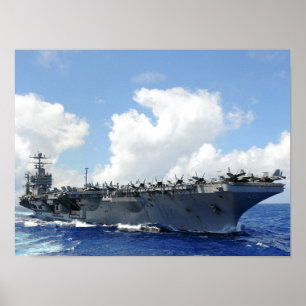 USS Abraham Lincoln (CVN 72) Poster
