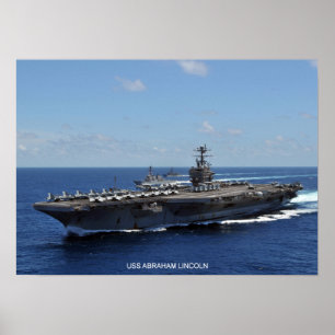 USS Abraham Lincoln Poster
