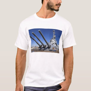 USS Alabama Battleship at Battleship Memorial 2 T-Shirt