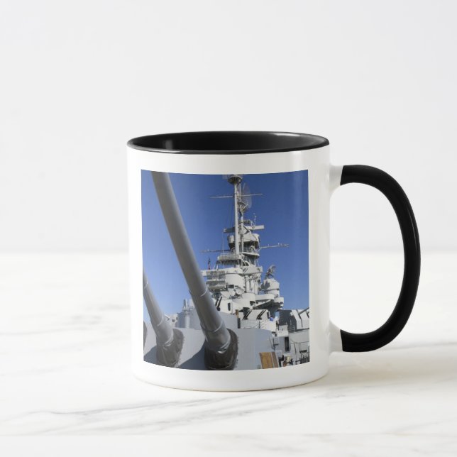 USS Alabama Battleship at Battleship Memorial Mug (Right)