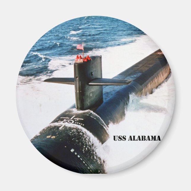 USS ALABAMA MAGNET (Front)