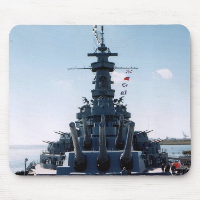 USS Alabama Mouse Mat (Front)