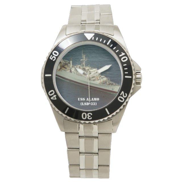 USS ALAMO (LSD-33) WATCH (Front)