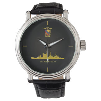 USS ALBANY CG-10 WRIST WATCH