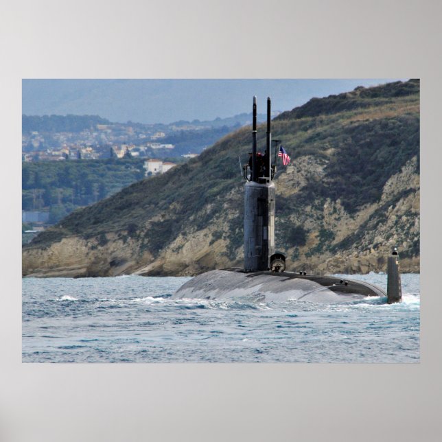 USS Alexandria (SSN 757) Poster (Front)