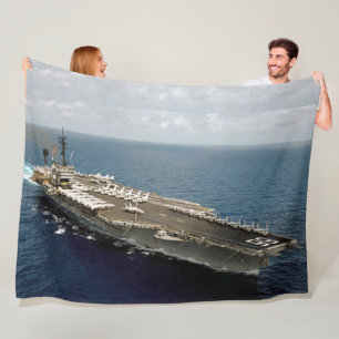 USS AMERICA FLEECE BLANKET