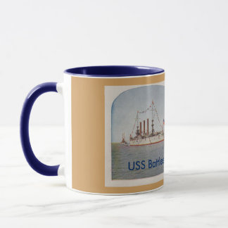 USS Battleship Ohio (BB12) Mug