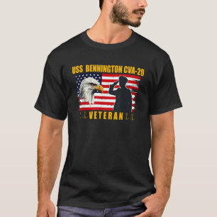 USS Bennington CVA 20 Aircraft Carrier Veterans Fa T-Shirt
