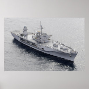 USS Blue Ridge (LCC 19) Poster