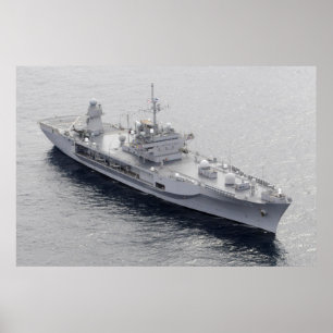 USS Blue Ridge (LCC 19) Poster