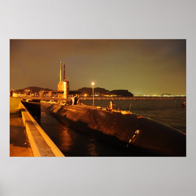 USS Buffalo (SSN 715) Poster (Front)