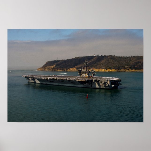 USS Carl Vinson (CVN 70) Poster (Front)