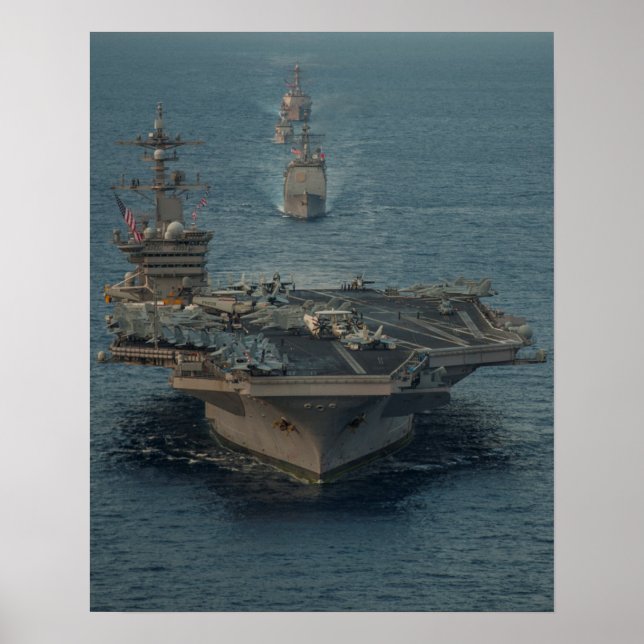USS Carl Vinson (CVN 70) Poster (Front)