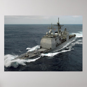 USS Chancellorsville (CG 62) Poster