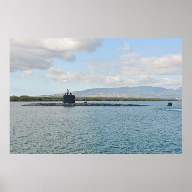USS Cheyenne (SSN 773) Poster (Front)