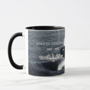 USS Cincinnati (SSN-693) Mug/BG Sub Image Mug