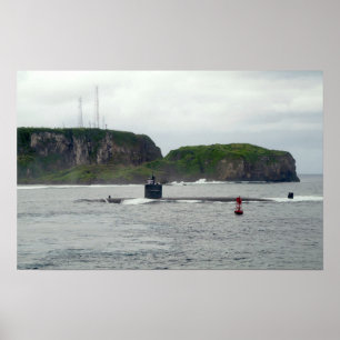 USS City of Corpus Christi (SSN 705) Poster
