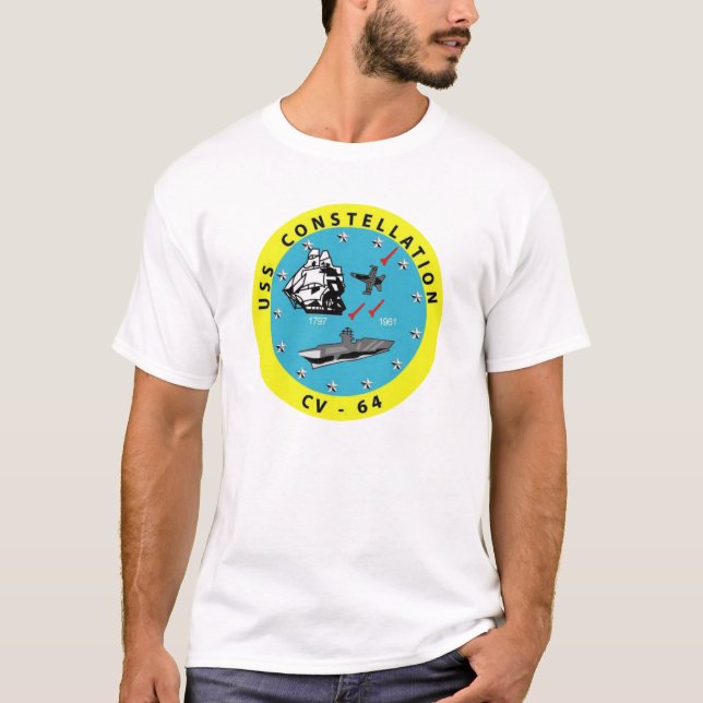 USS Constellation CV-64 T-Shirt (Front)