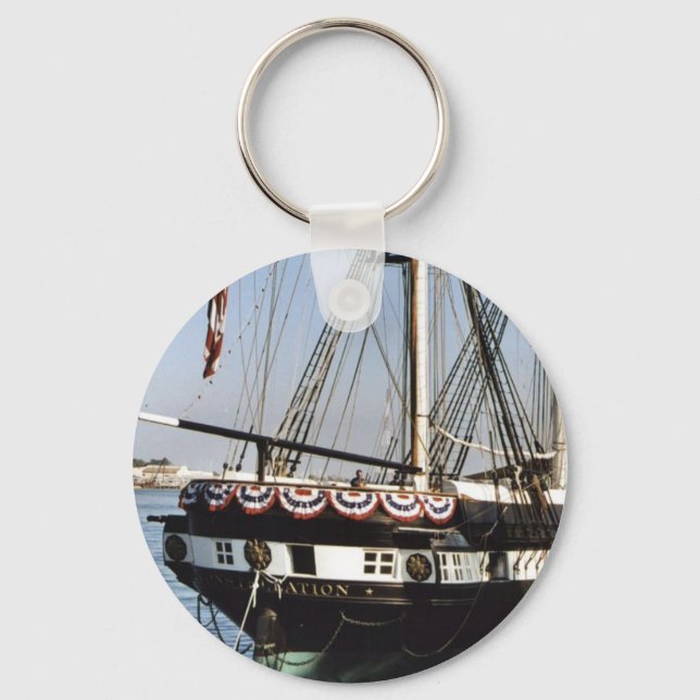 USS Constellation Key Ring (Front)