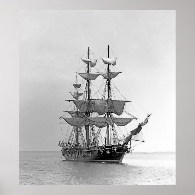 USS Constellation Poster (Front)