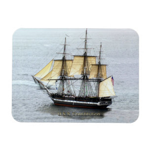 USS Constitution at Full Mask Magnet