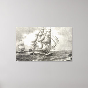 USS Constitution Canvas Print
